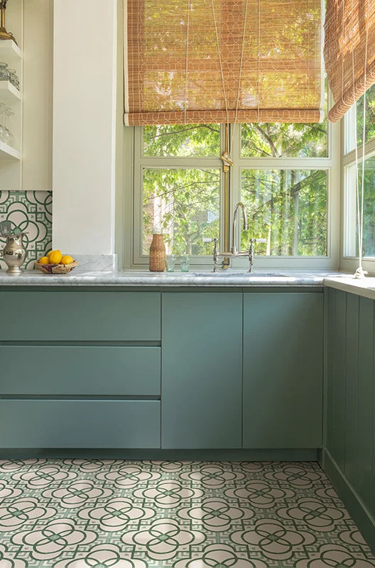living room with cement tile floor living room with cement tile floor